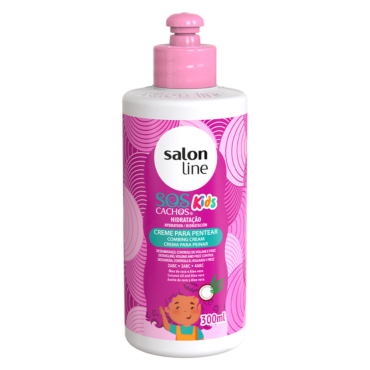 Salon Line Kids Hidratação Sos Cachos Creme De Pentear - 300Ml »