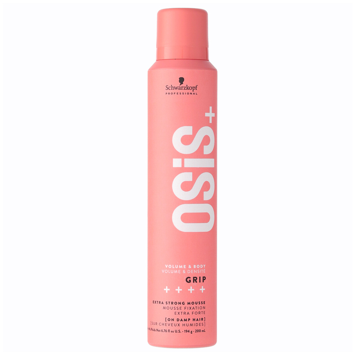 Schwarzkopf Osis Grip Espuma Para Cebelo De Fixação Forte - 200Ml