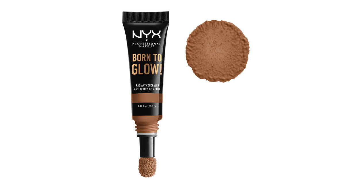 Born to Glow! Radiant Concealer - Golden  Nyx professional makeup, Under  eye concealer, Eye concealer