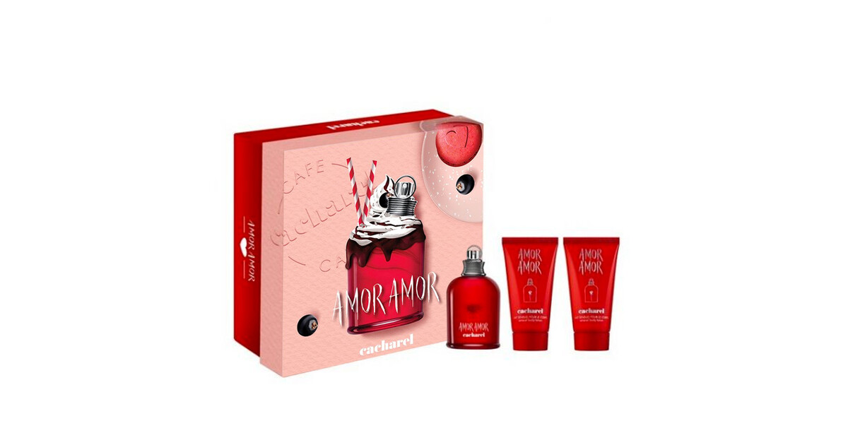 Cacharel Amor Amor Coffret » Perfumes Para Mulher » Perfumes »