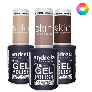 Andreia The Gel Polish Skin esmalte en gel SK1 Porcelana nude rosado