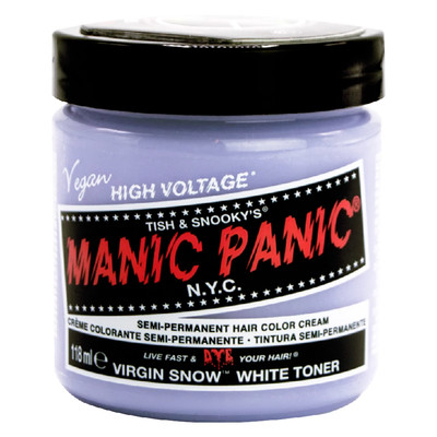 MANIC PANIC CREME DE COLORAÇÃO SEMI-PERMANENTE VIRGIN SNOW