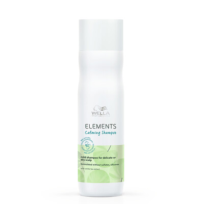 WELLA ELEMENTS CALMING CHAMPÔ SUAVE COURO CABELUDO SECO E SENSÍVEL