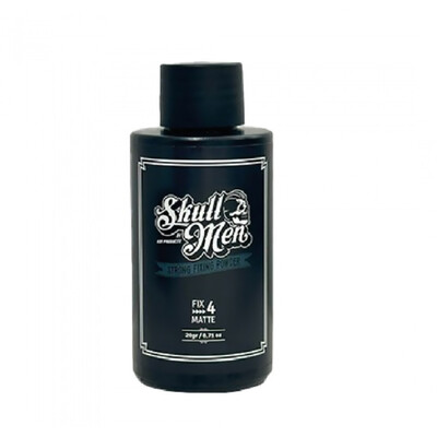 Skull Men Matte Strong Fixing Powder Polvo de fijación fuerte