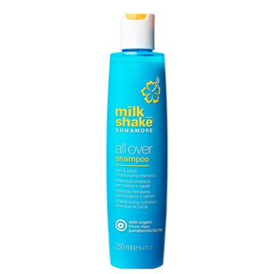 MILK SHAKE SUN AND MORE All OVER SHAMPOO HIDRATANTE PARA CABELO E CORPO