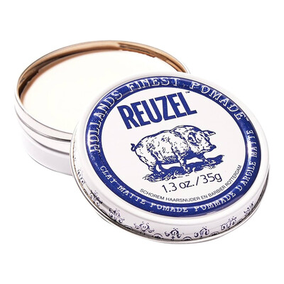 Reuzel Clay Matte Pomade Pomada de arcilla de fijación flexible