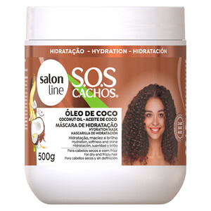 Salon Line S.O.S Cachos Coco Mascarilla Tratamiento Profundo de rizos