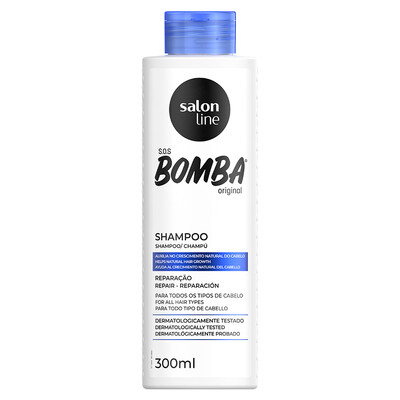 SALON LINE SOS BOMBA SHAMPOO PARA CRESCIMENTO