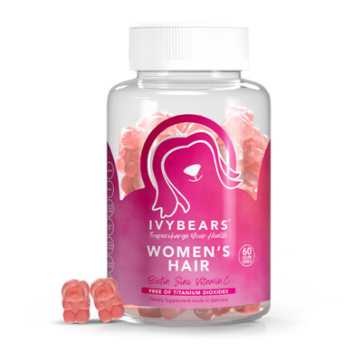 IVYBEARS VITAMINES CAPILLAIRES POUR FEMMES SUPPLÉMENT FORTIFIANT CHEVEUX ET