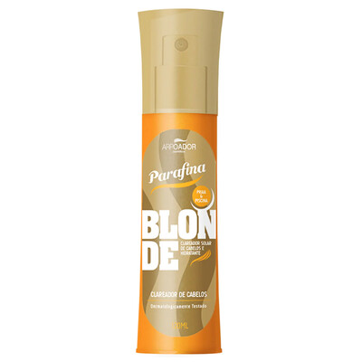 PARAFINA BRONZE BLONDE CLAREADOR SOLAR PARA CABELOS