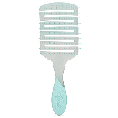 WET BRUSH PRO FLEX DRY PADDLE HYDRO TIE-DYE TEAL HAIR BRUSH