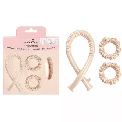 KIT DE CURLING SANS CHALEUR INVISIBOBBLE POUR BOUCLES SANS CHALEUR