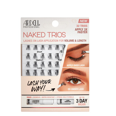 ARDELL NAKED TRIOS FALSE EYELASH KIT