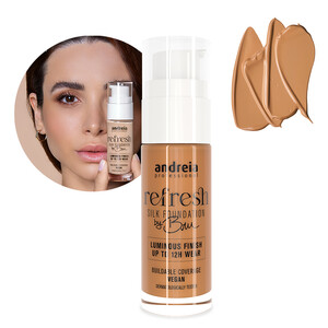 ANDREIA REFRESH SILK FOUNDATION BY BRU 05 TOAST ALMOND