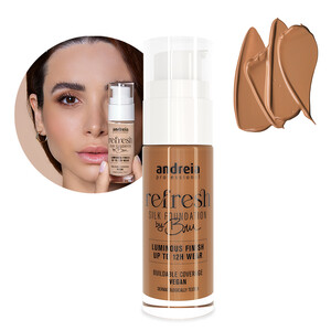 Andreia Refresh Silk Foundation By Bru 06 Brown Sugar