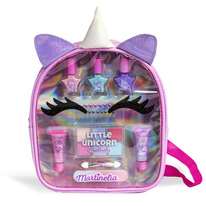 SAC À DOS MARTINELIA PETITE LICORNE AVEC TROUSSE DE MAQUILLAGE