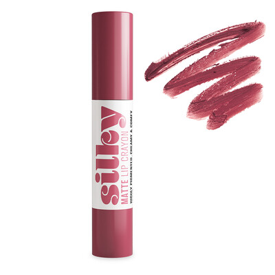 ANDREIA SILKY MATTE LIP CRAYON 01 PLUM