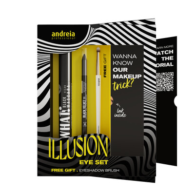 ANDREIA COFFRET ENSEMBLE DE MAQUILLAGE ILLUSION POUR LES YEUX