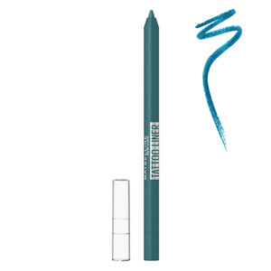 MAYBELLINE TATTOO LINER GEL EYELINER CRAYON BLUE DISCO