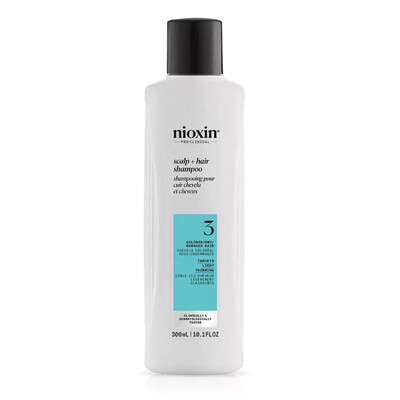 NIOXIN SISTEMA 3 SHAMPOO PARA CABELOS PINTADOS COM PERDA DENSIDADE LEVE