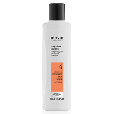 Nioxin System 4 SHAMPOO FOR COLOURED HAIR WITH ADVANCED DENSITY LOSS