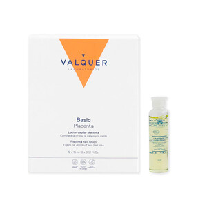 VALQUER BASIC PLACENTA AMPOULES ANTI-PELLICULAIRES ANTI-CHUTE ET CONTRÔLE D