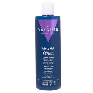 VALQUER WHITE HAIR SHAMPOO PARA CABELOS GRISALHOS