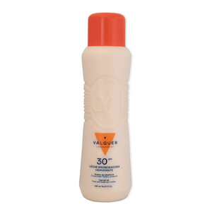 VALQUER MOISTURIZING BODY AND FACE TANNING LOTION SPF 30