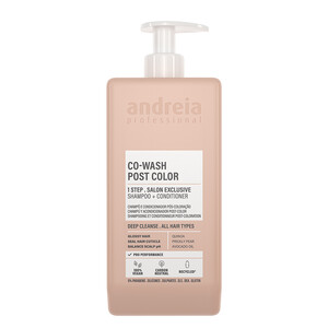 Andreia Co-Wash Post Color champú y acondicionador