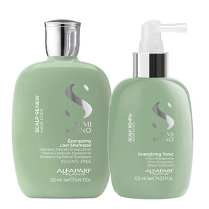 ALFAPARF SEMI DI LINO SCALP RENEW PACK SHAMPOOING ET TONIQUE ANTIQUIDA