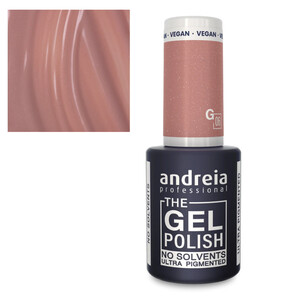 ANDREIA THE GEL POLISH G06 Nude Claro metálico