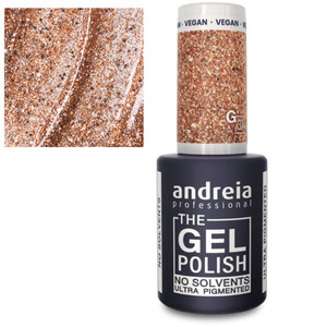 ANDREIA THE GEL POLISH G37 GOLDEN GLITTER