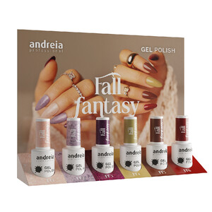 Vernis Gel Andreia Collection Fall Fantasy AVEC OFFRE MINI EXPOSANT