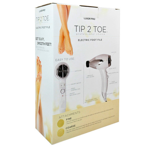 Lure Tip2Toe Professional Electric Callus Remover for Feet