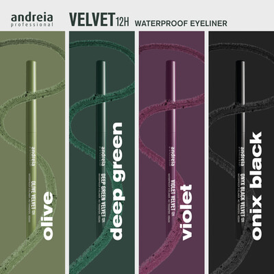 ANDREIA VELVET EYELINER IMPERMÉABLE 12H VIOLET